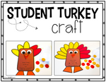 Thanksgiving Turkey Craft for Decomposing Numbers | Printable & Digital