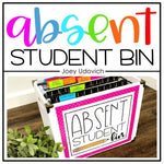 Absent Student Work Bin by Joey Udovich