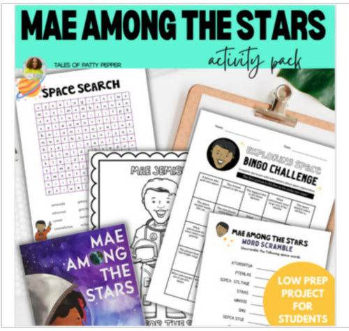 Mae Among the Stars Activity Pack by Tales of Patty Pepper