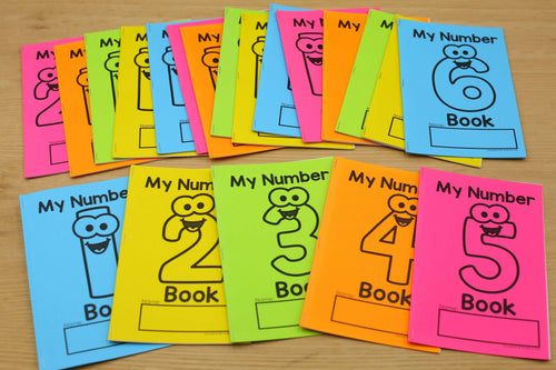 Number Books 1-20 | Printable Classroom Resource | The Moffatt Girls