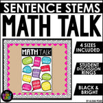 Sentences Stems Math Talk by Teaching with Aris