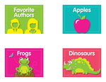 Schoolgirl Style - Just Teach Simply Stylish Tropical - Classroom Library Labels {U PRINT}