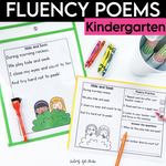 Fluency Poems Kindergarten by Literacy with Aylin Claahsen