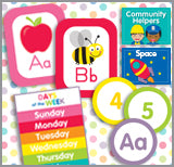 "Just Teach Rainbow" Full UPRINT Bundle | Printable Classroom Decor | Teacher Classroom Decor | Schoolgirl Style
