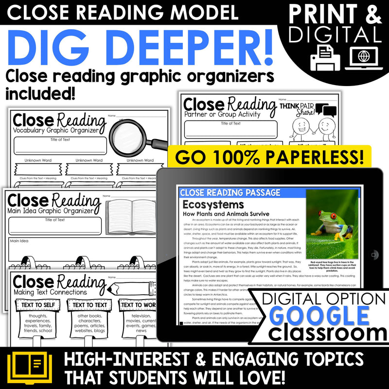 End of the Year Activities Reading Comprehension Passages & Questions BUNDLE