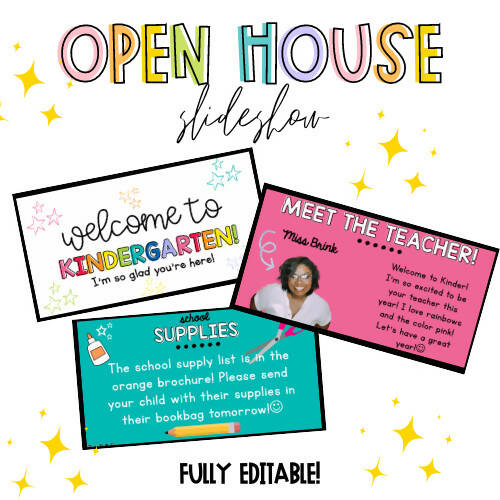Open House Slideshow Fully Editable by Kinder and Kindness