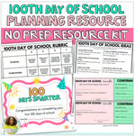 100 Days of School: Classroom Bundle Kit