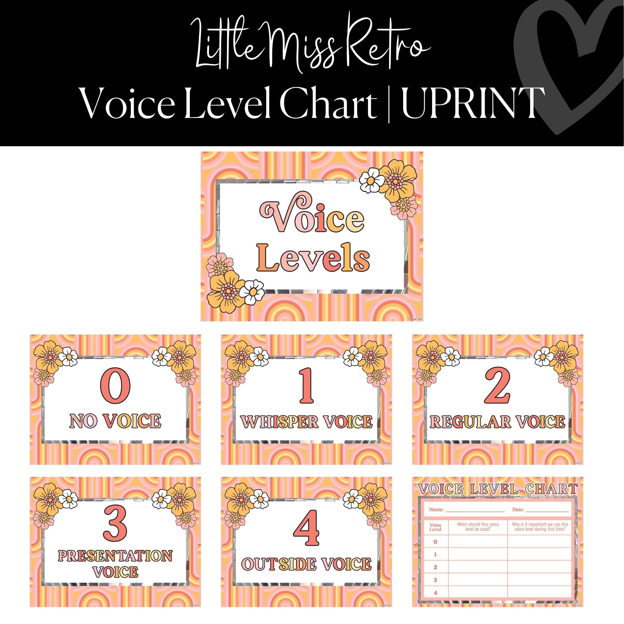 Voice Volume Chart For Kids