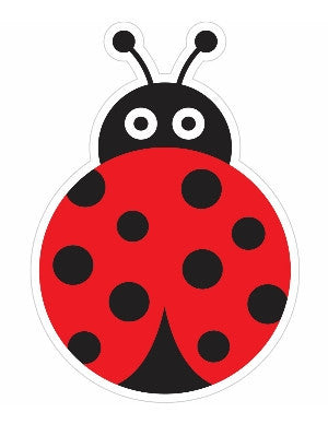 Ladybug stickers, Printable and digital set