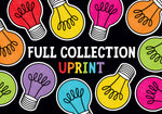 "Light Bulb Moments" Full UPRINT Bundle Printable Classroom Decorby UPRINT