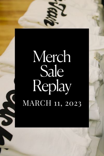 Merch Sale REPLAY | Schoolgirl Style