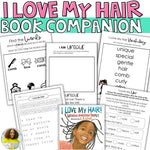 I Love My Hair Book Companion | Printable Teacher Resources | Tales of Patty Pepper