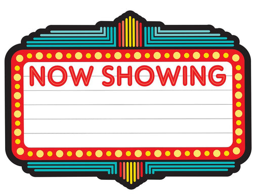 "Now Showing" Marquee Sign by UPRINT