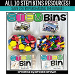 STEM Bins® MEGA BUNDLE - STEM Activities (K-5th Grade) | Printable Classroom Resource | Teach Outside the Box- Brooke Brown
