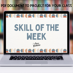 Coping Skill of the Week 36 Weeks of Coping Skills Instruction | Printable Classroom Resource | Miss Behavior