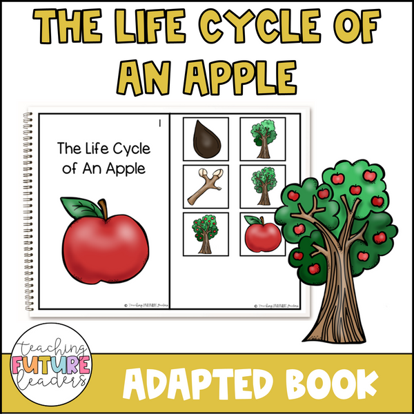 The Life Cycle of an Apple | Adapted Book | Printable Teacher Resource ...