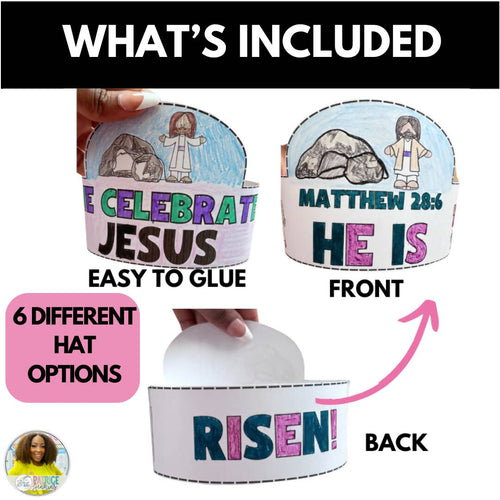 Christian Easter: K-4 Easter Hat Craft