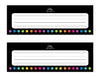 Name Tags and Nameplates | Neon Pop | UPRINT | Schoolgirl Style