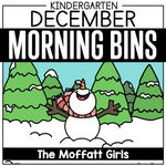 Kindergarten December Morning Bins