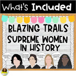 Women's History Supreme Justice: Bulletin Board Kit