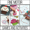 Morning Work Tubs Valentine's Fine Motor Bins  February | Printable Classroom Resource | Differentiated Kindergarten