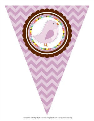 Chevron Pennants | Schoolgirl Style