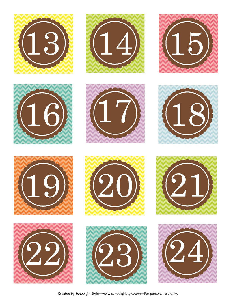 Calendar Pieces|Schoolgirl Style calendar-pieces-schoolgirl-style