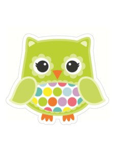 Bright Owl Polka Dot Cut Outs | Bright Owls | UPRINT | Schoolgirl Style