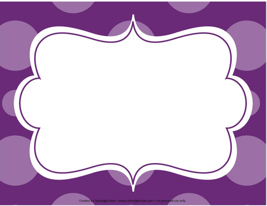 Editable Sign Template Midnight Orchid Paisley by UPRINT