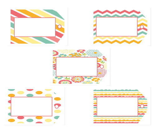 Locker Luggage Tag Hello Sunshine Coral by UPRINT