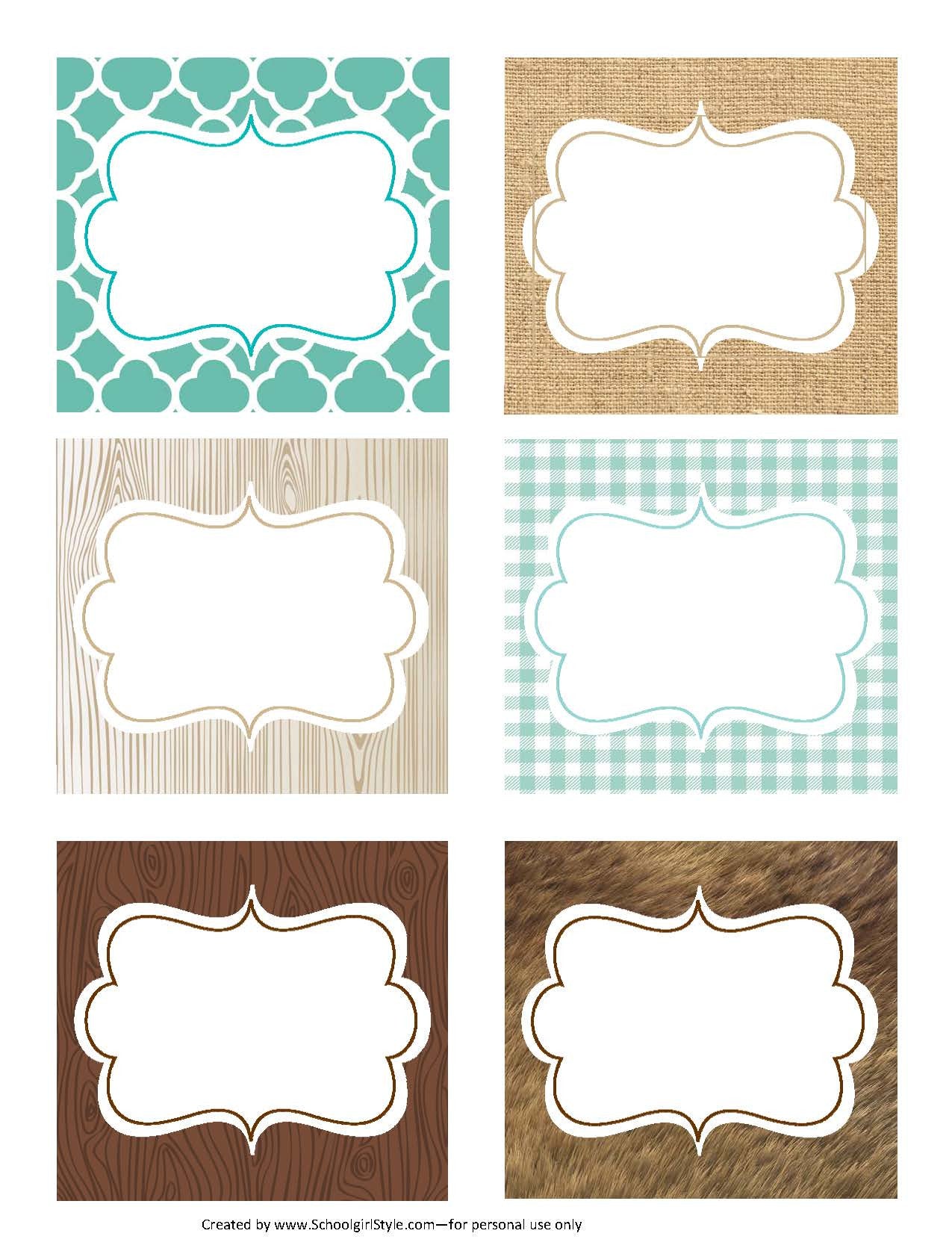 Making Fancy Labels Editible White Fancy Label