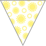 Large Pennant Banner | Hello! Sunshine | UPRINT | Schoolgirl Style