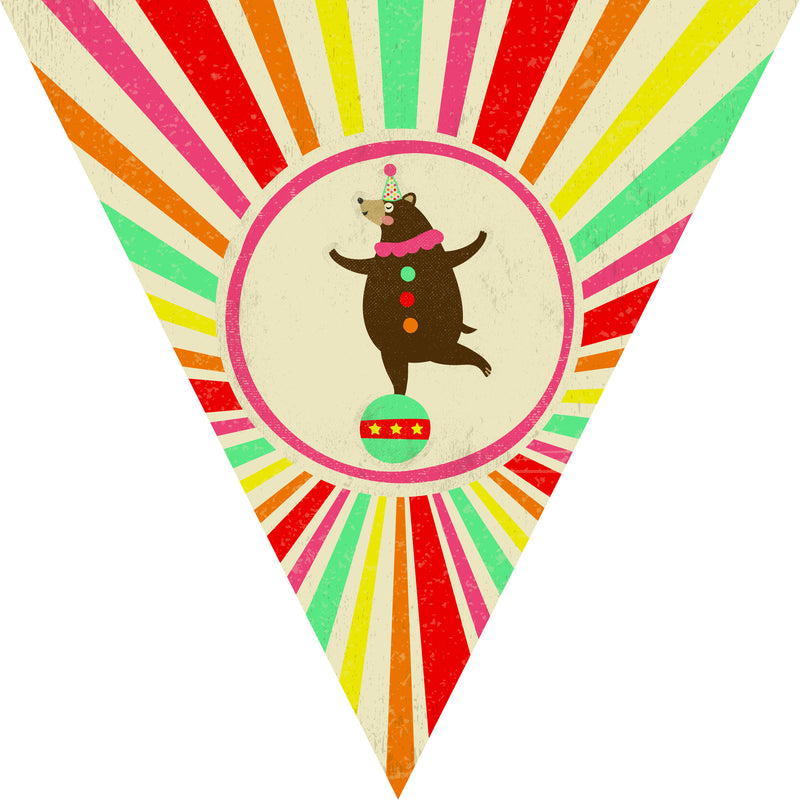 Pennants | Vintage Circus | Schoolgirl Style Pennants | Vintage Circus | Schoolgirl Style