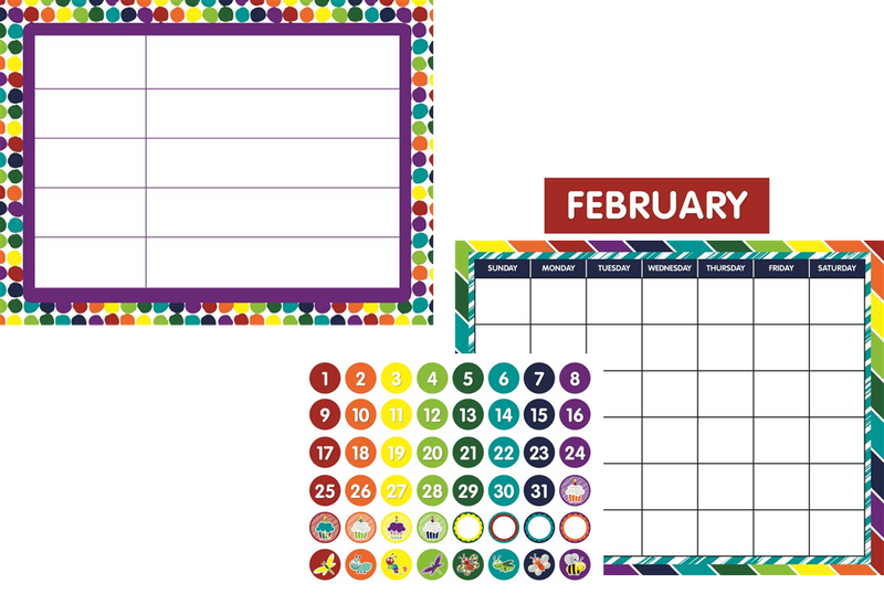 Calendar Set & Common Core Chart | Bugs | UPRINT | Schoolgirl Style