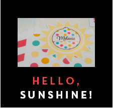 "Hello, Sunshine Coral" Printable Classroom Decor by UPRINT