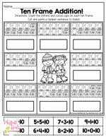 Kindergarten January NO PREP Packet | Printable Classroom Resource | The Moffatt Girls
