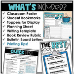 January Bulletin Board Writing Activities Book Report Review Template Winter