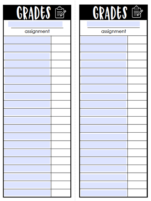 Editable Grading Sheets | Printable Classroom Resource | Teaching with Aris