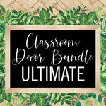 Simply Boho | Ultimate Classroom Theme Decor Bundle | Boho Classroom Decor | Teacher Classroom Decor | Schoolgirl Style