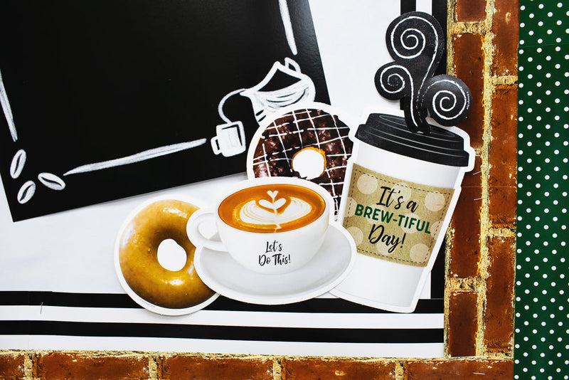 'Morning Motivators' Mini Bulletin Board Set-Industrial | Cafe | UPRINT | Schoolgirl Style