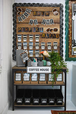 This Brew is the Perfect Blend Bulletin Board Set | Classroom Decor | Industrial Cafe | UPRINT | Schoolgirl Style