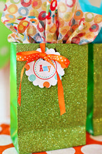Carnival Scalloped Tags
