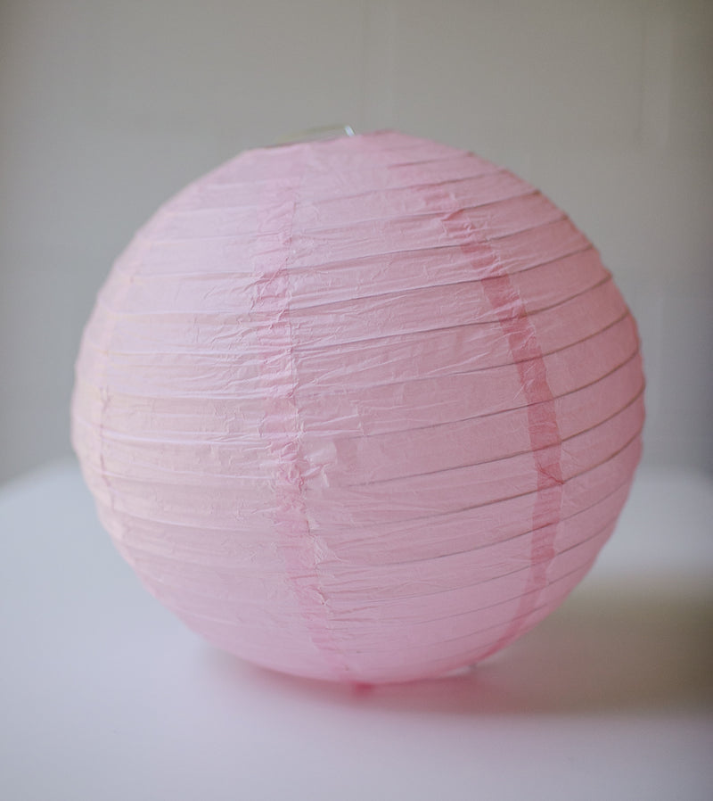 Pink Paper Lantern for Classroom Decor | Bubbly Rosé Lantern | Schoolgirl Style