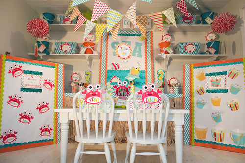 Table/Center Signs | By The Sea | UPRINT | Schoolgirl Style