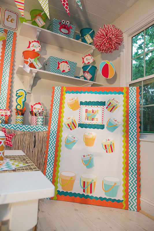 Multipurpose Buckets Cut Outs | By The Sea | UPRINT | Schoolgirl style