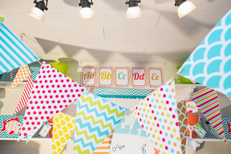 10 Ways to Decorate your Party with Cardboard Letters