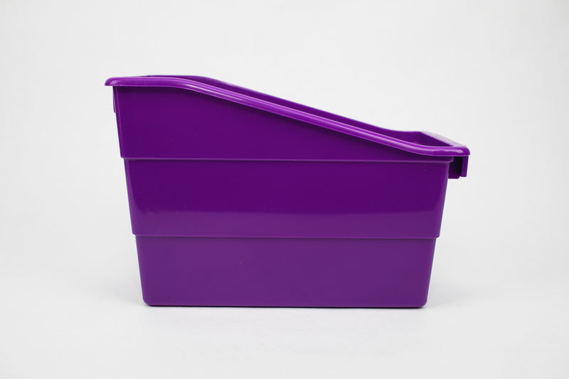 Shelf Book Bin {purple}