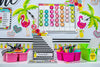 Schoolgirl Style - Simply Stylish Tropical! Zoom Classroom Background