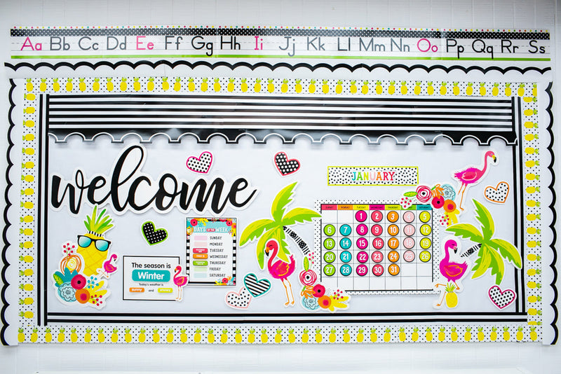 Calendar Bulletin Board Set|Schoolgirl Style calendar-bulletin-board-set-schoolgirl-style