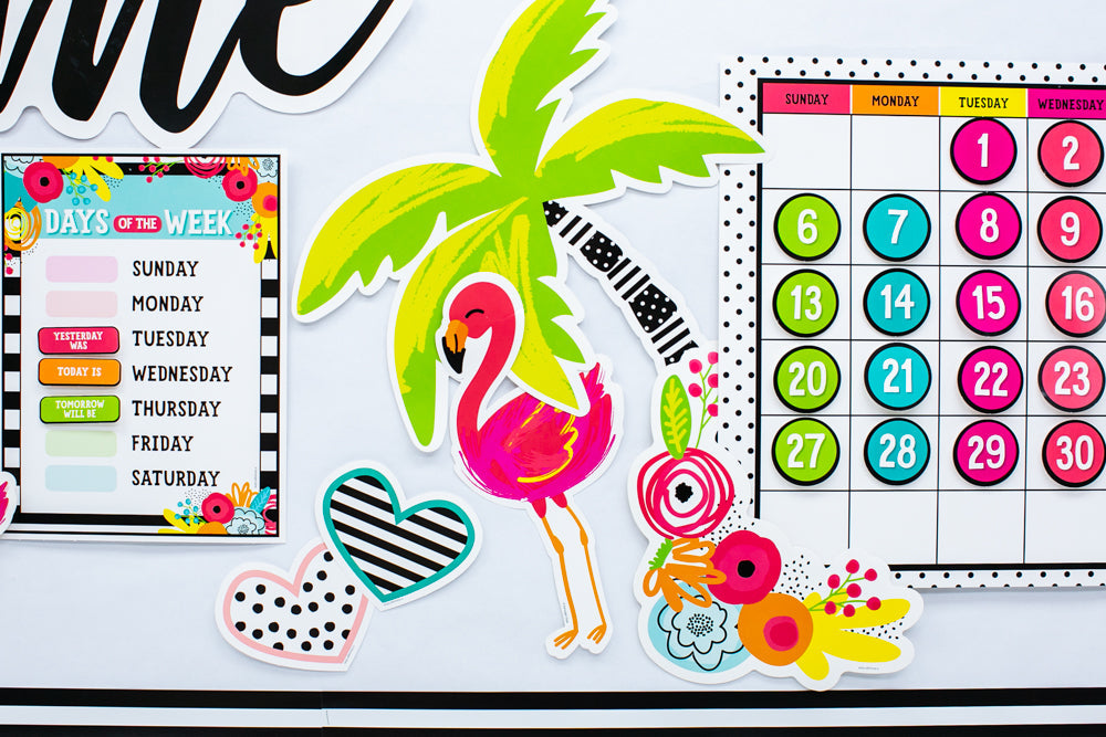 Summer Flamingo Planner Stickers Collection – Pretty Sheepy